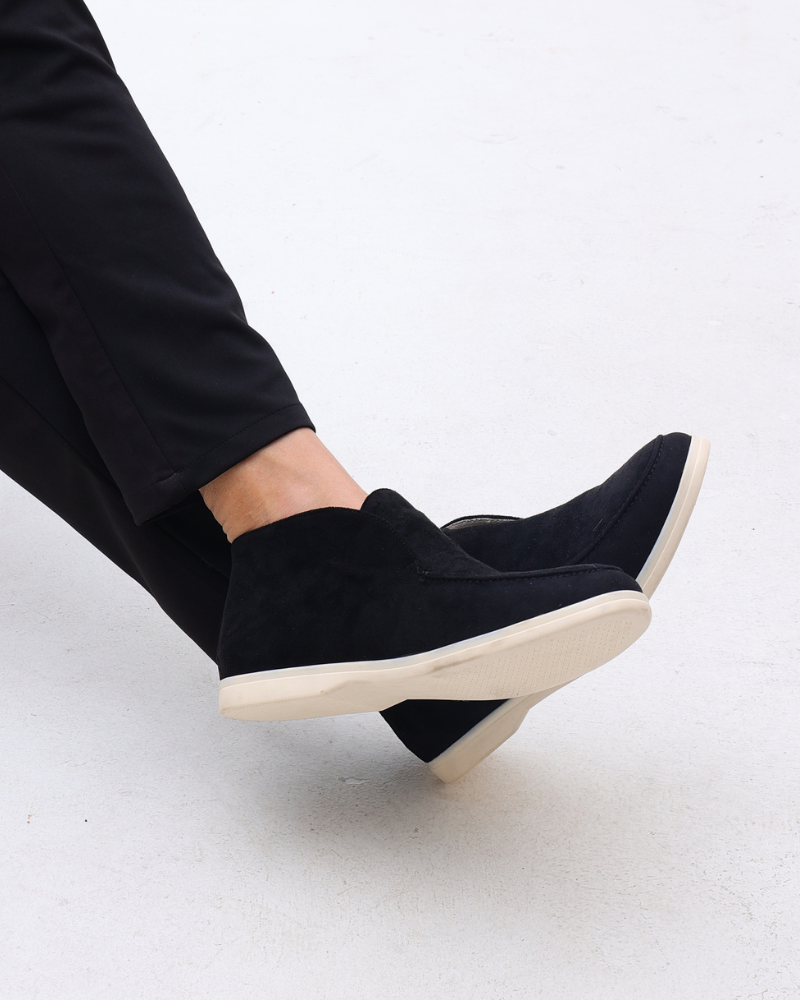 Classic Suede Loafers with Timeless Elegance