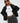 Make Things Right PU Bomber Jacket Black