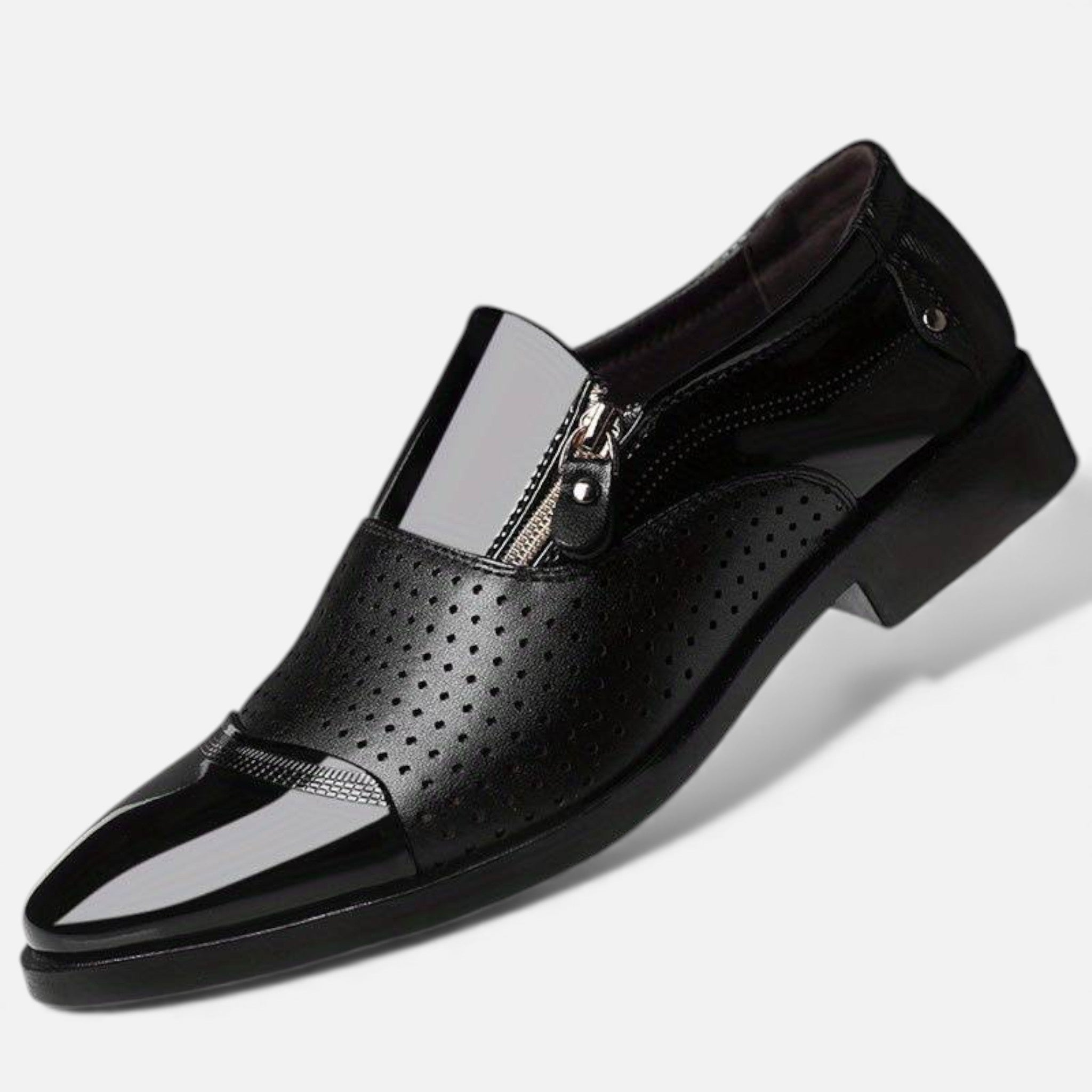 Milvaly | Mens Pointed Toe Loafers Evening Wear