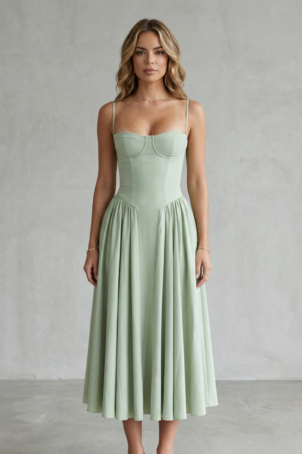 Calliope – Timeless structure – Women’s Sleeveless Structured Dress