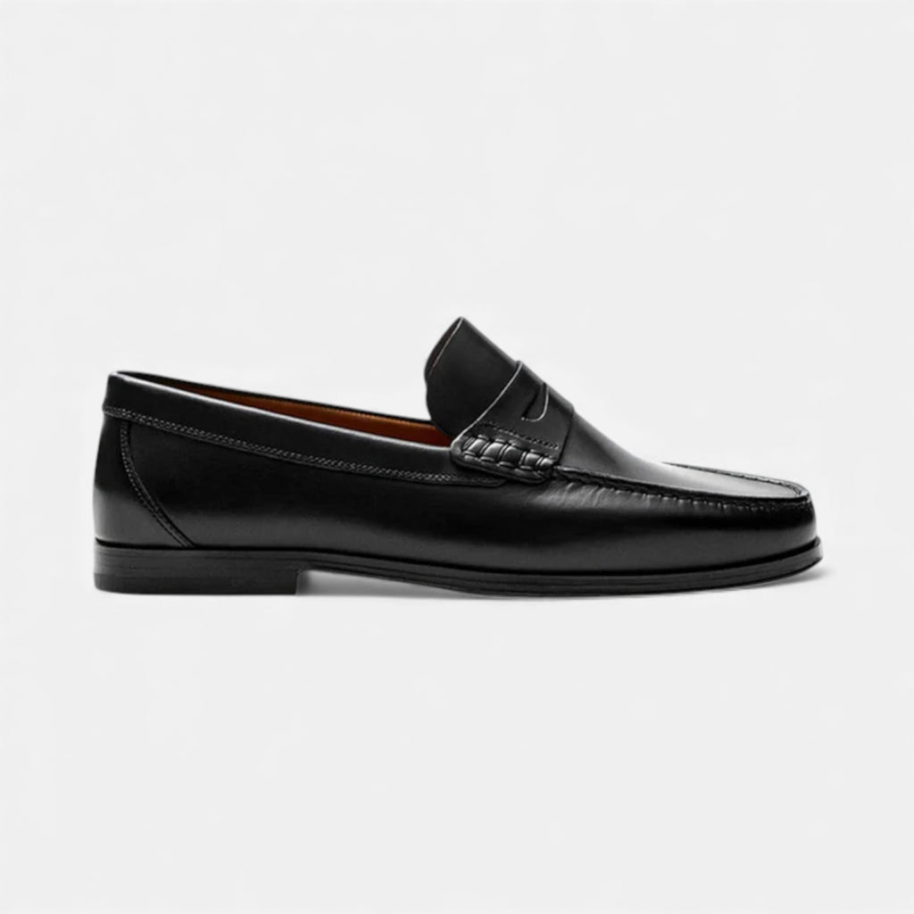Milvaly | Men’s Leather Penny Loafers – Timeless Heritage