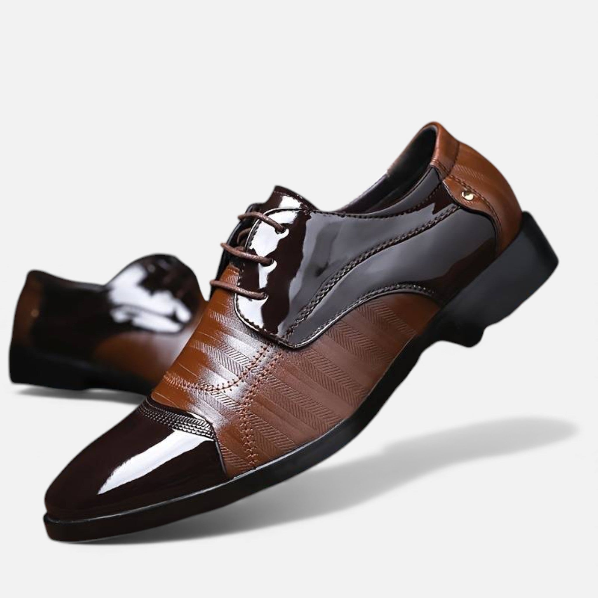Milvaly | Mens Pointed Toe Loafers Evening Wear