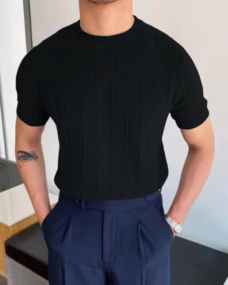 Ribbed Cannes Tee