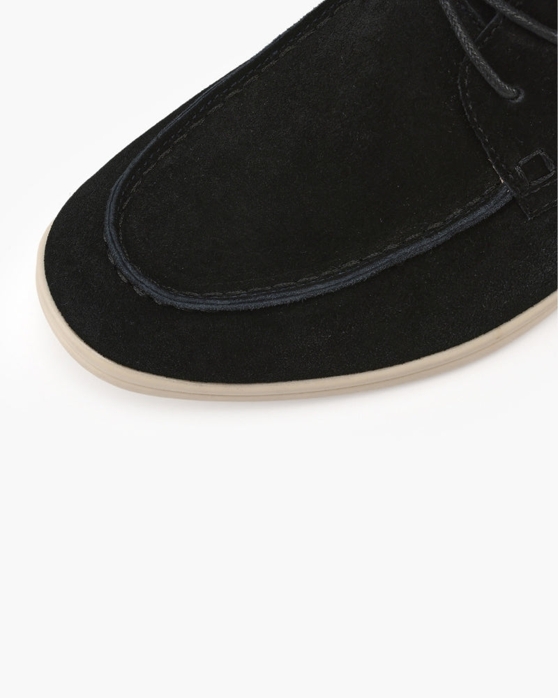 Luxury Suede Lace-Up Footwear