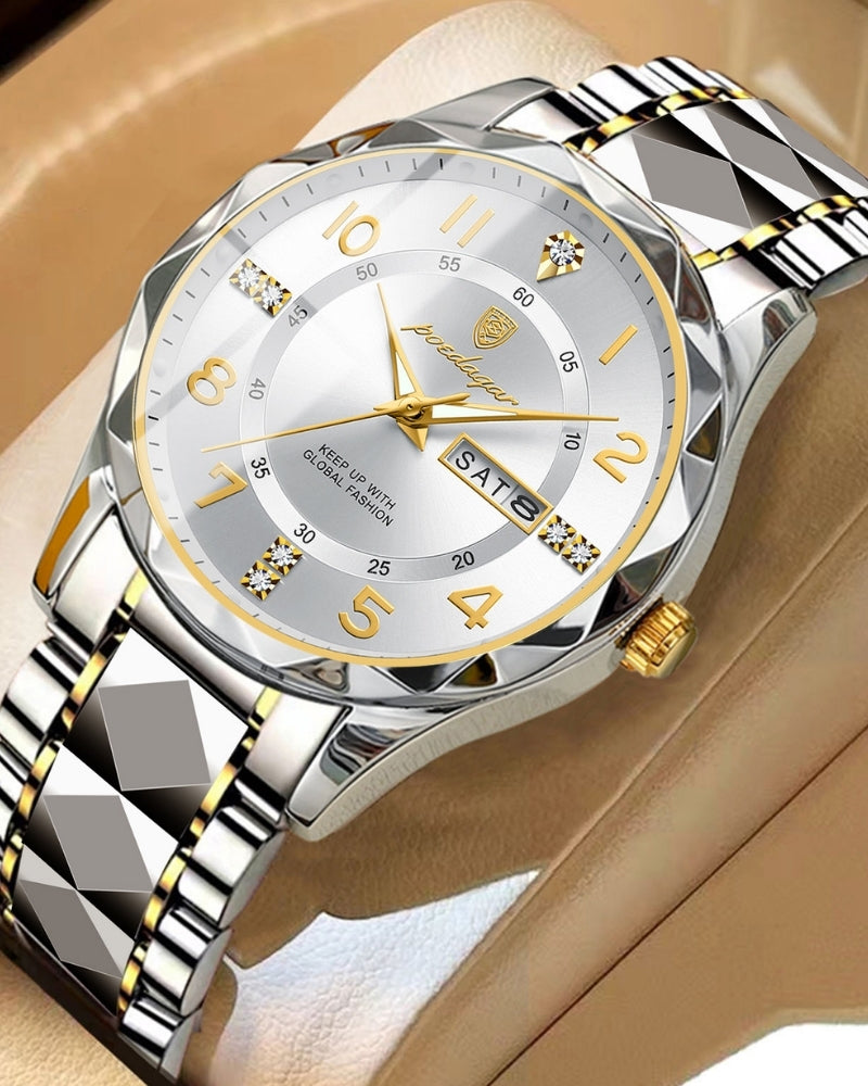 Timeless Two-Tone Stainless Steel Watch