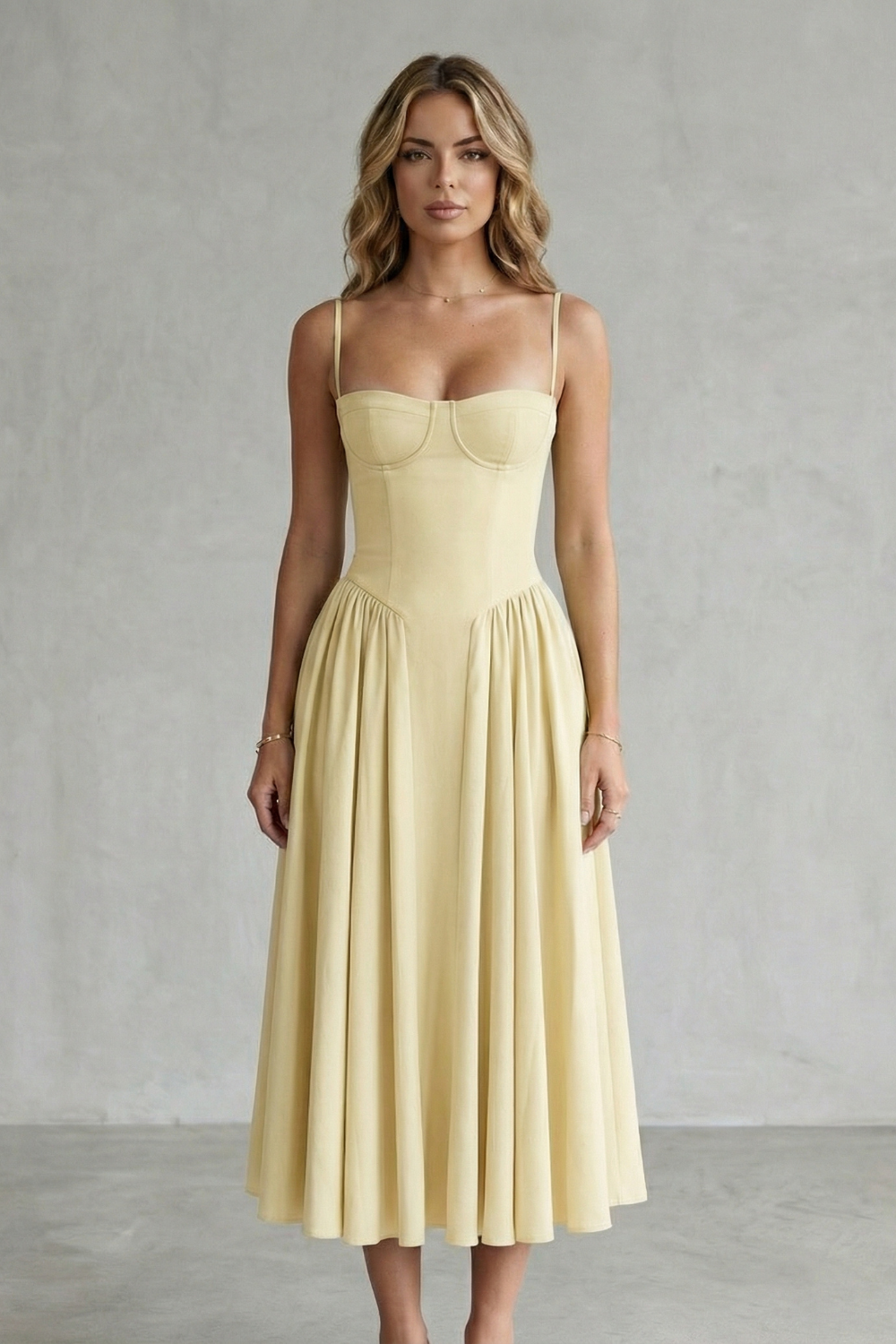 Calliope – Timeless structure – Women’s Sleeveless Structured Dress