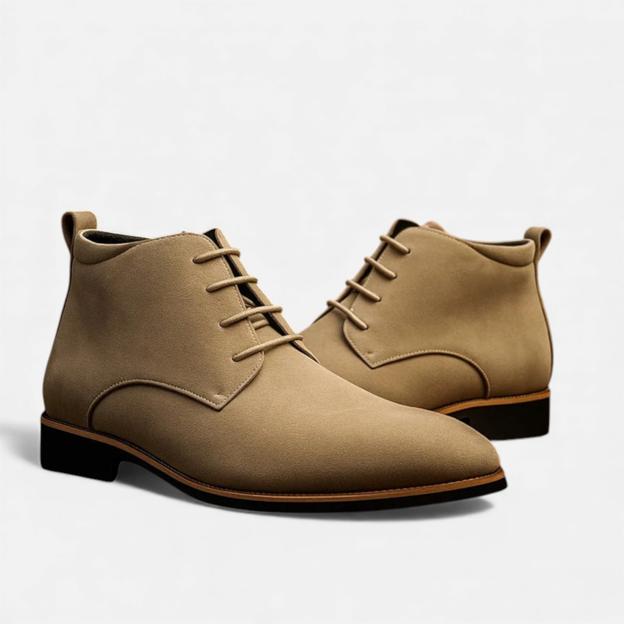 Milvaly | Mens Suede Desert Boots