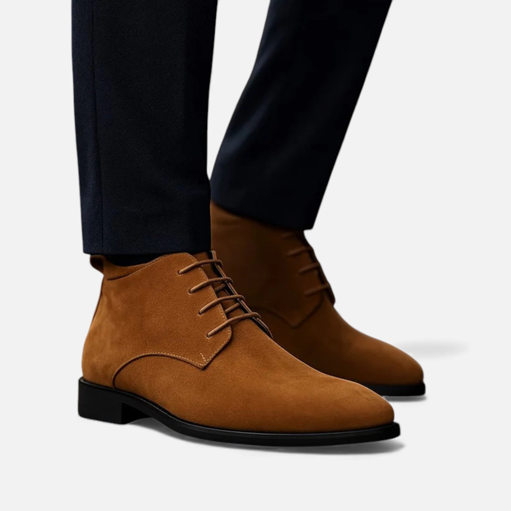Milvaly | Mens Suede Desert Boots