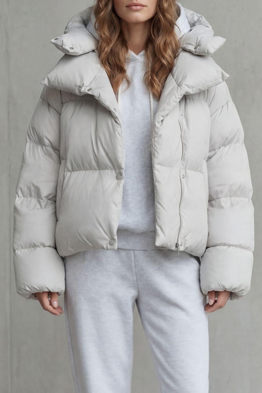Elvéra – Cloud padded – Cropped puffer jacket