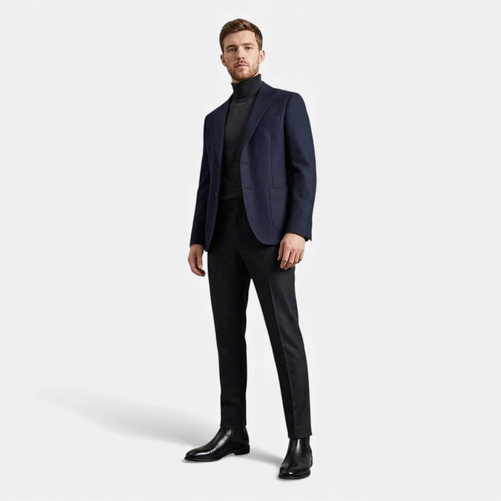 Milvaly | Men’s Leather Chelsea Boots – Cap-Toe Heritage