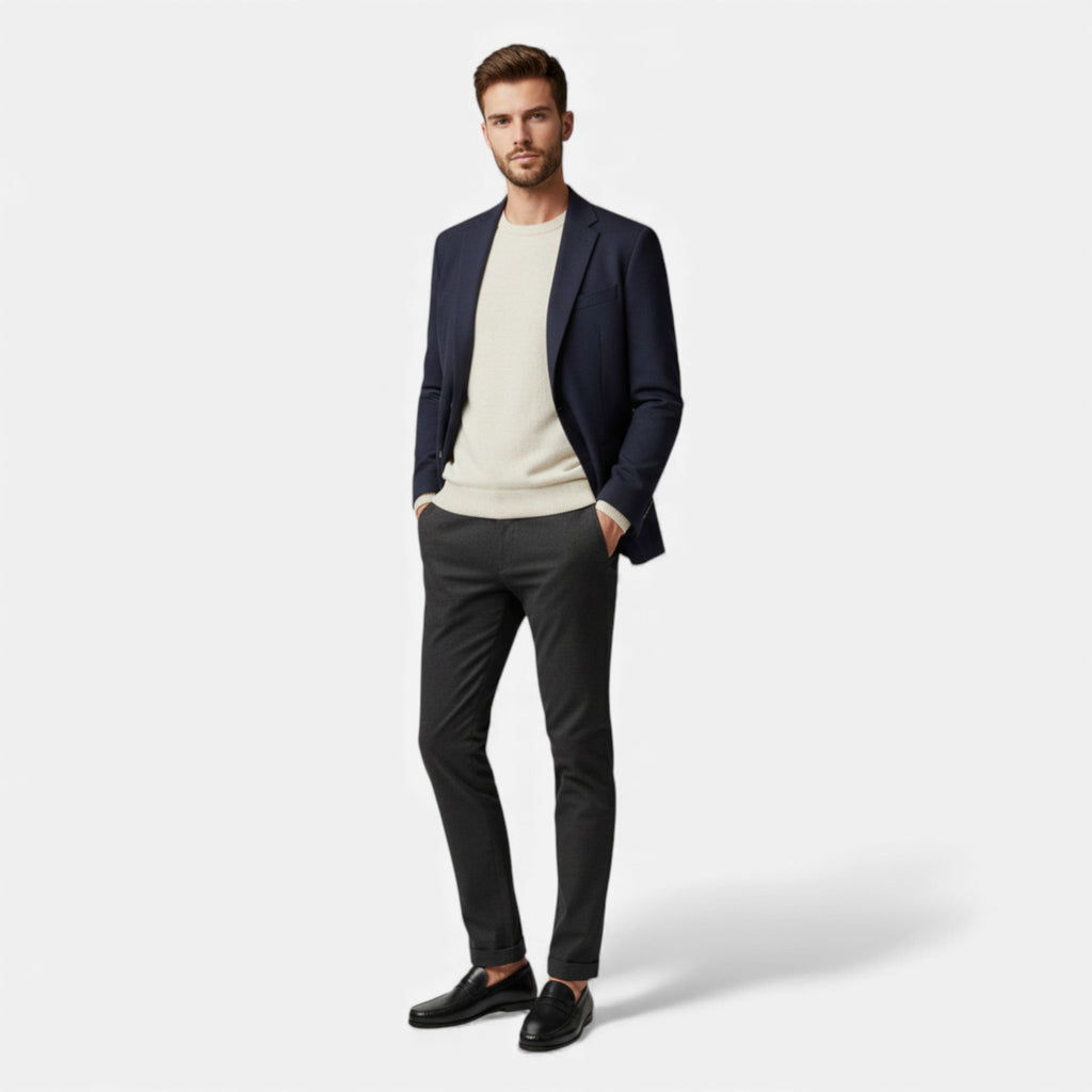 Milvaly | Men’s Leather Penny Loafers – Timeless Heritage