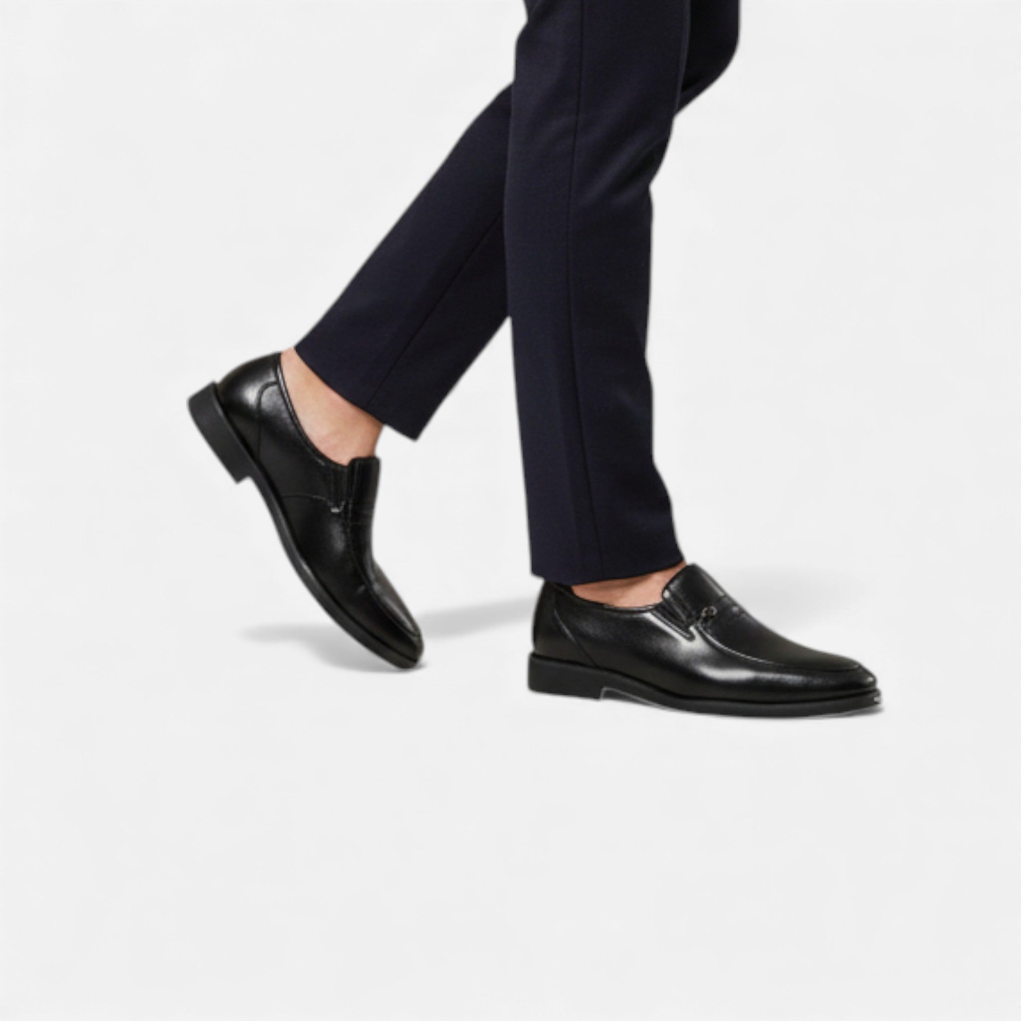 Milvaly | Men’s Leather Loafers – Elegant Classic Design