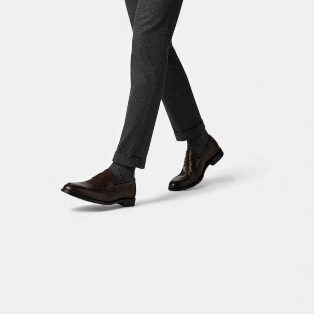 Milvaly | Men’s Casual Loafers – Urbain Leather Elegance