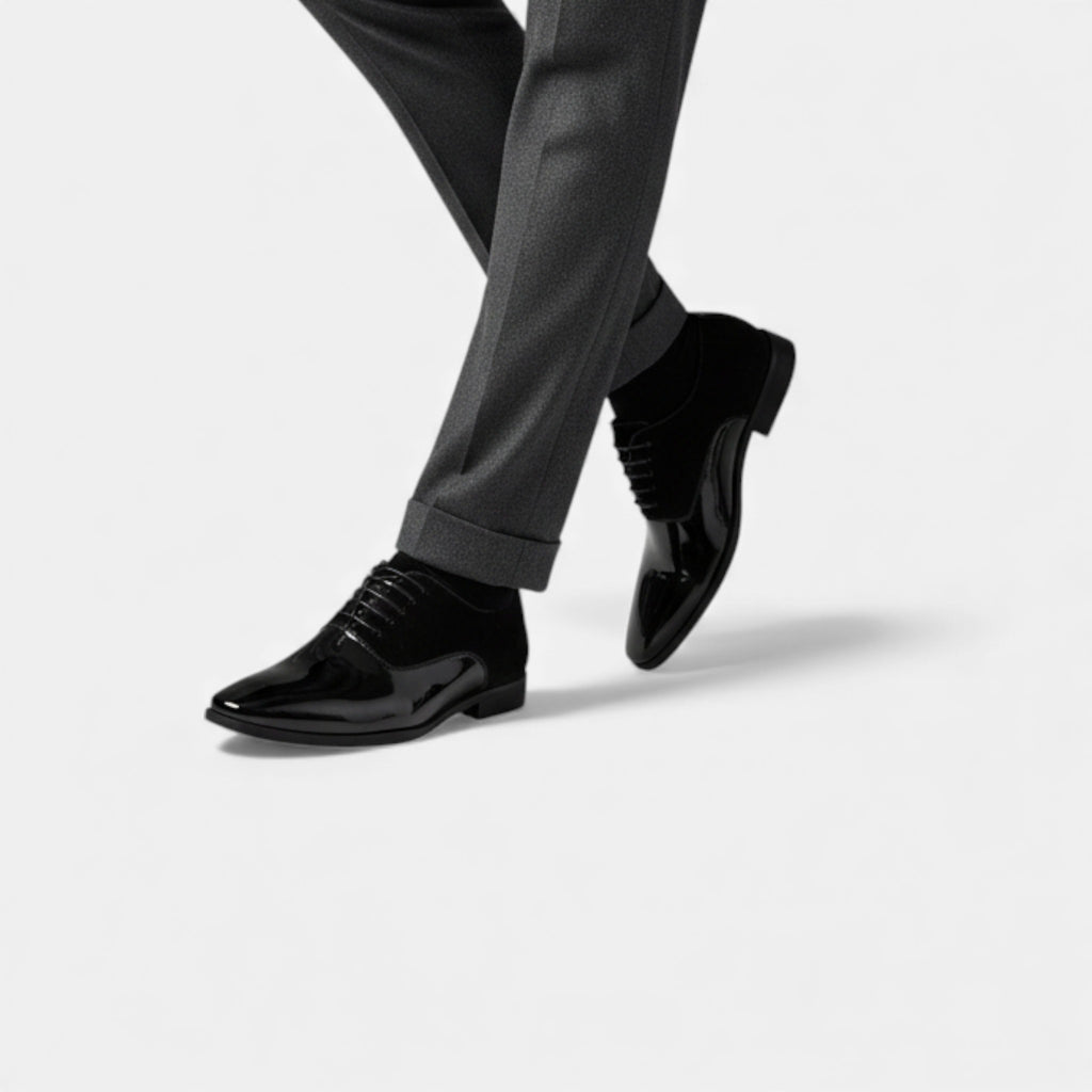 Milvaly | Men’s Oxford Dress Shoes – Timeless Leather Elegance