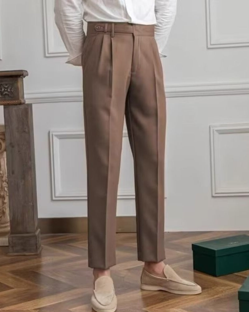High-Waisted Parisian Trousers
