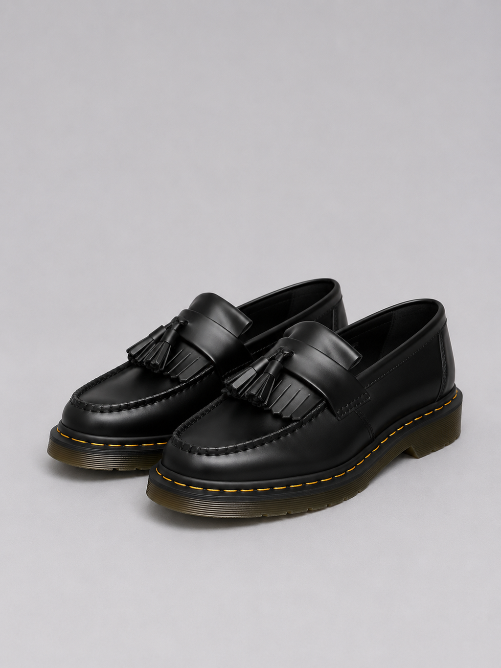 Men’s Leather Tassel Loafers – Smart Casual Slip-On Shoes