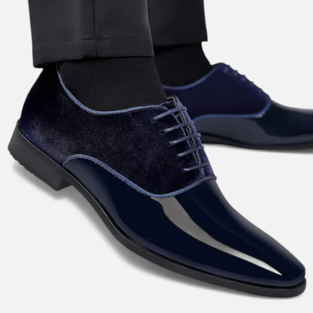 Milvaly | Men’s Oxford Dress Shoes – Timeless Leather Elegance