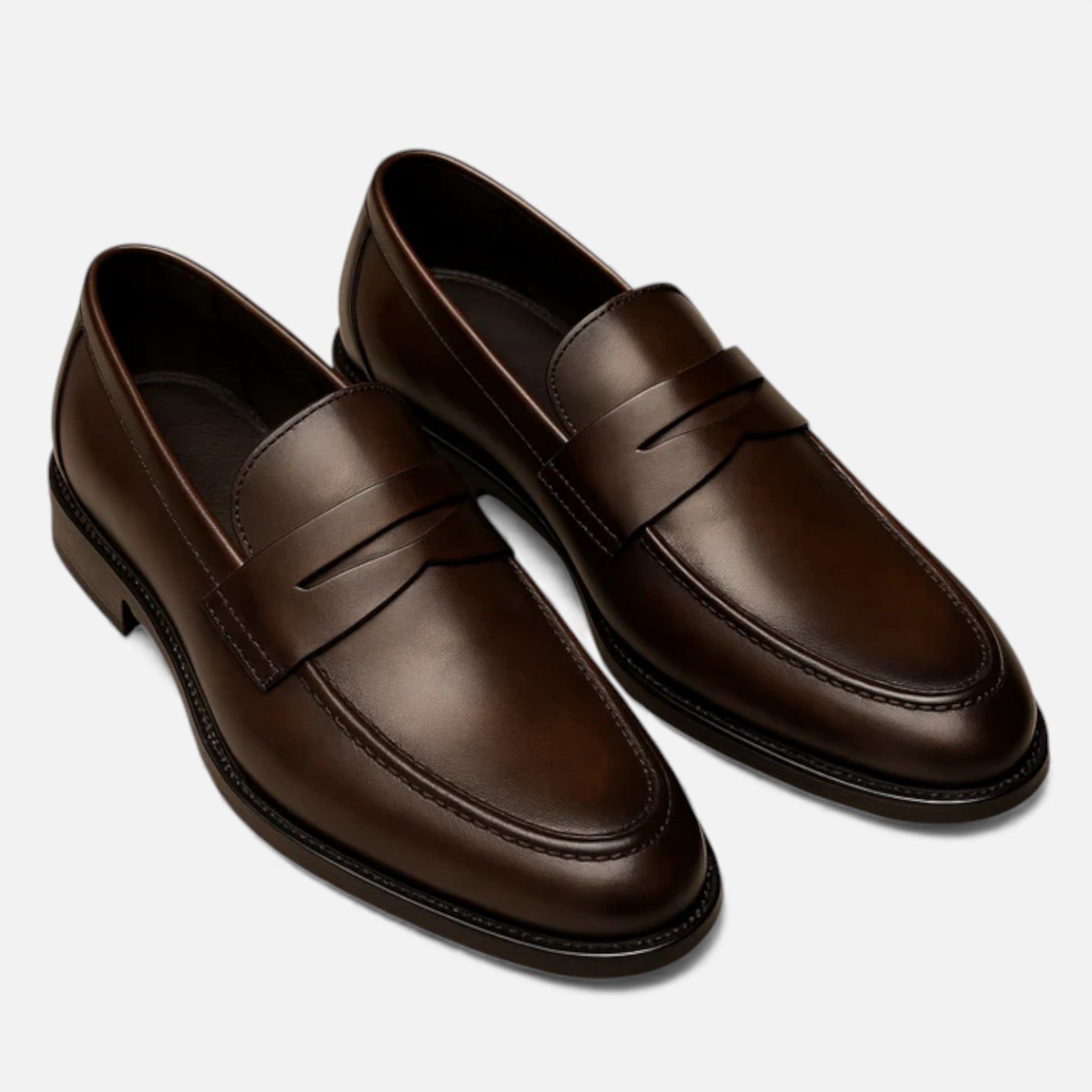 Milvaly | Mens Casual Leather Loafers Urbain