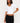 Keep The Change 3/4 Sleeve Top White