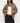 Cosy Moments Fleece Oversized Zip Front Funnel Neck Jacket Cream Leopard Print