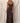 Delicate Heart Maxi Dress Chocolate