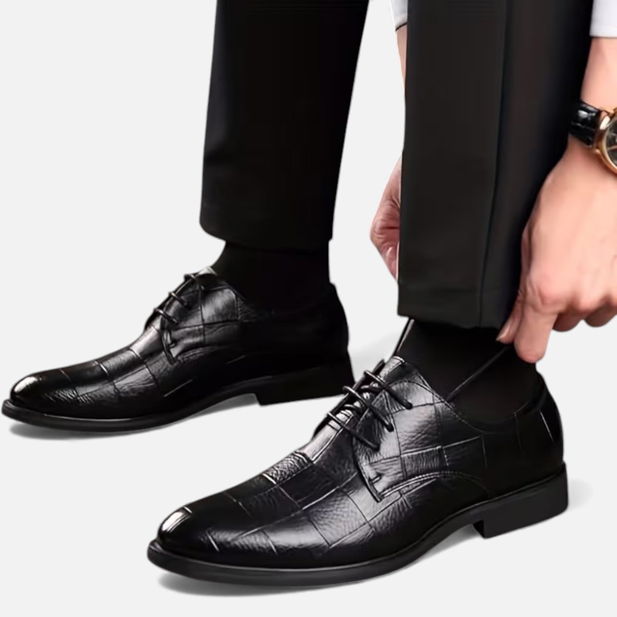 Milvaly | Mens Business Casual Shoes