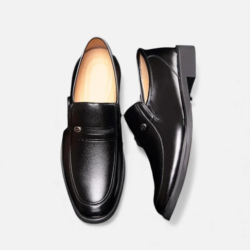 Milvaly | Men’s Leather Loafers – Elegant Classic Design