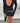 Leave My Mark Long Sleeve Mini Dress Black