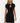 Love Me Lightly Keyhole Mini Dress Black