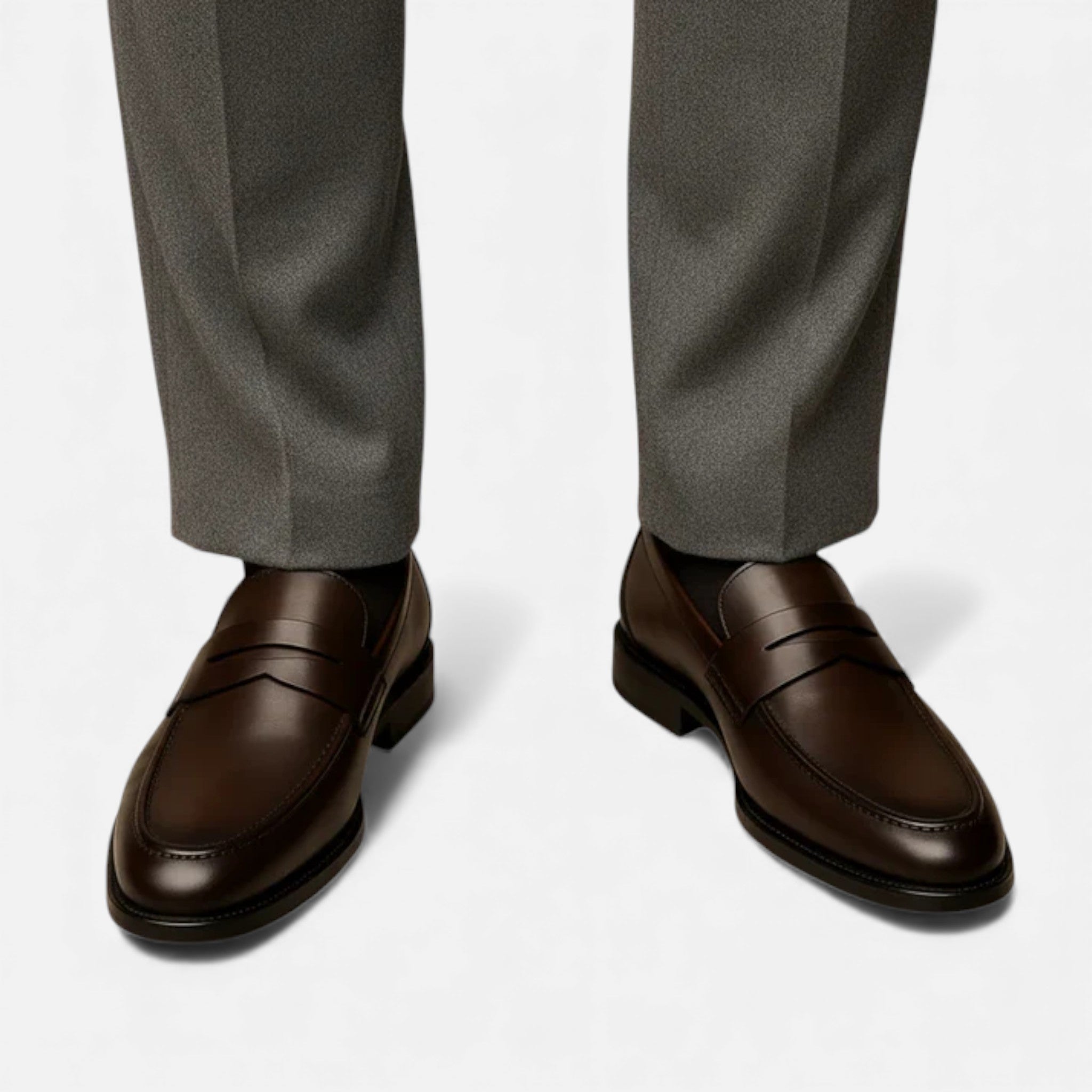 Milvaly | Men’s Casual Loafers – Urbain Leather Elegance