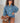Cooler Than You Denim Bomber Jacket Brown Blue Acid Wash