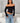 Mood Forever Long Sleeve Off Shoulder Top Black