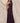 Sending My Best Strapless Maxi Dress Burgundy